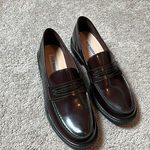 Steve Madden penny loafers